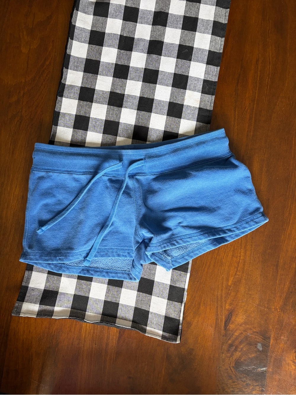 Brandy Melville Blue Terry Shorts